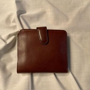 Coach brown leather vintage wallet.